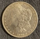 1890 Morgan Silver Dollar. Nice Coin. No Mint Mark