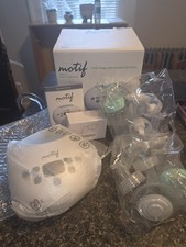 Motif Luna Double Electric Breast Pump Design with Accessories NEW Sealed