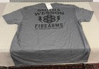 Smith & Wesson Firearms Gray Men's XL T-Shirt "an American Tradition" Logo NEW