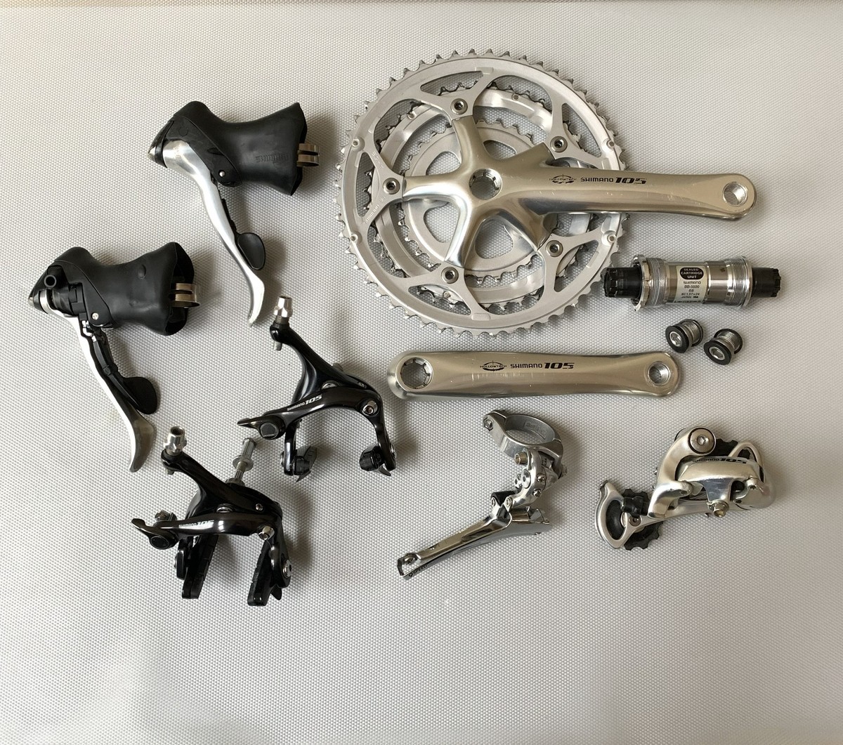 Shimano 105 5500 3x9 Speed Groupset Derailleurs, Brakes, Shifters