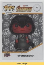 2023 Upper Deck Funko Pop Marvel Infinity Saga Patina Stonekeeper #77 READ 0il7