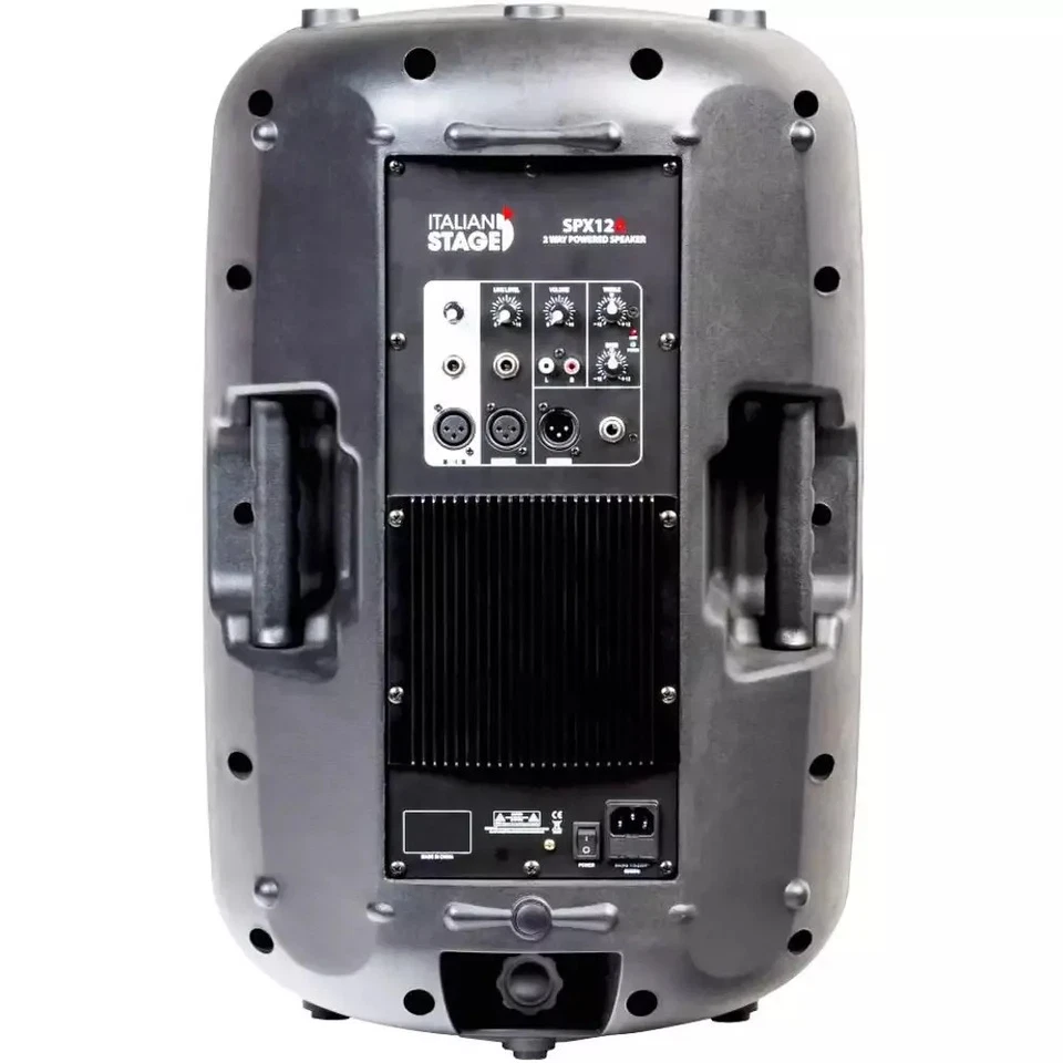 ITALIAN STAGE IS SPX12A coppia casse bi-amplificate 2 vie 12" 400W picco 127db - Immagine 3 di 4