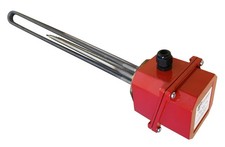 16" Titanium 1 3/4" 12kW Three Phase Industrial Immersion Heater fitted with The