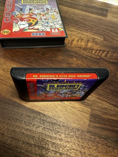 Dr. Robotnik's Mean Bean Machine Sega Genesis Authentic Complete CIB - Picture 12 of 17