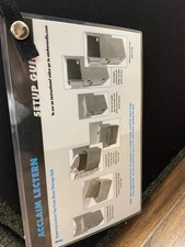 Anchor Audio Acclaim Lectern ACL-7500 COMES AS IN THE PHOTOS NO CORD