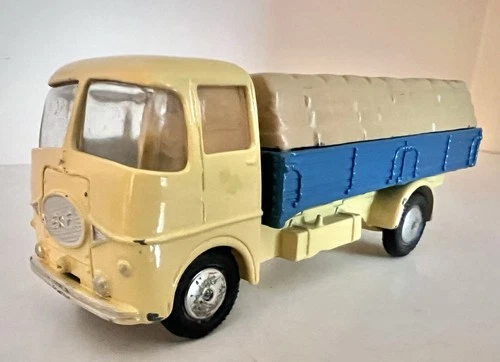 1960’s VINTAGE CORGI TOYS ERF 44G DROPSIDE W/CONCRETE LOAD- No. 456-A-VG - LOOK