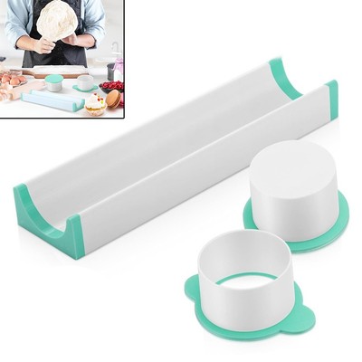 Polymilchsäure Runde Kuchen Maker Kit mit Tablett für Cake Pops und Brownies