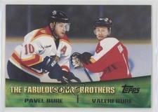 2000-01 Topps Combos The Fabulous Brothers ( ) Pavel Bure Valeri #TC1 HOF 0ta9