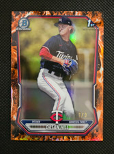 2026 Bowman Baseball - Dasan Hill SSP 1st Bowman Chrome FireFractor /3