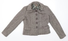 Braune Damenjacke UK Größe S Twenty One