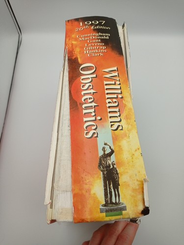 Williams Geburtshilfe 20. Auflage 1997 Hardcover Buch Vintage - Bild 9 von 20