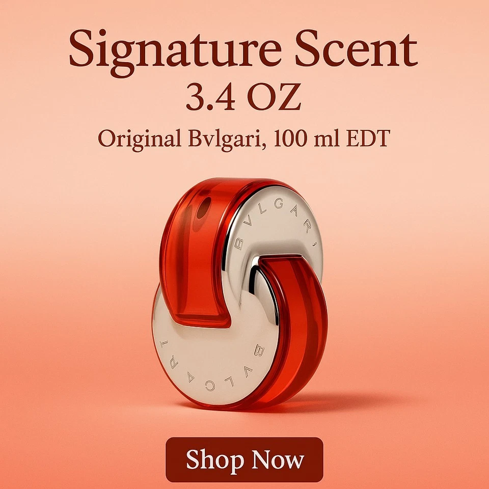 Omnia Coral por Bvlgari 3,4 oz 100 ml Eau de Toilette Spray para Mujer Nuevo en Caja Foto 3 de 4