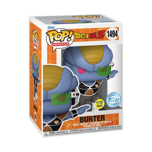 Figura - Dragon Ball Z: Funko Pop! Animation - Burter (vinyl Figure 1494) (gl...