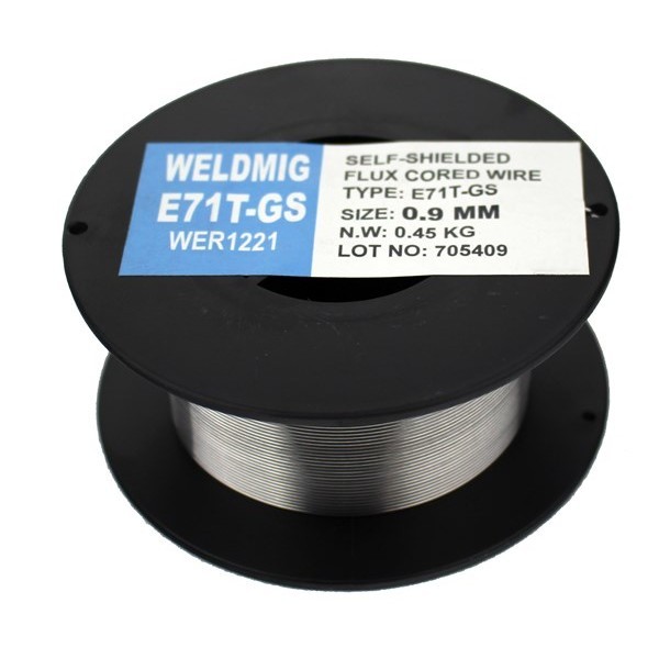 Weldfast Gasless Welding Mig Wire - 0.9mm - 0.45kg - WLD00115