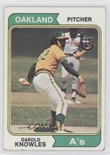 2014 Topps 75th Anniversary Buybacks Large Buyback Stamp Darold Knowles 0b0