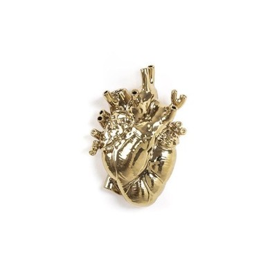 Vaso in porcellana Love in Bloom Gold Seletti 09921