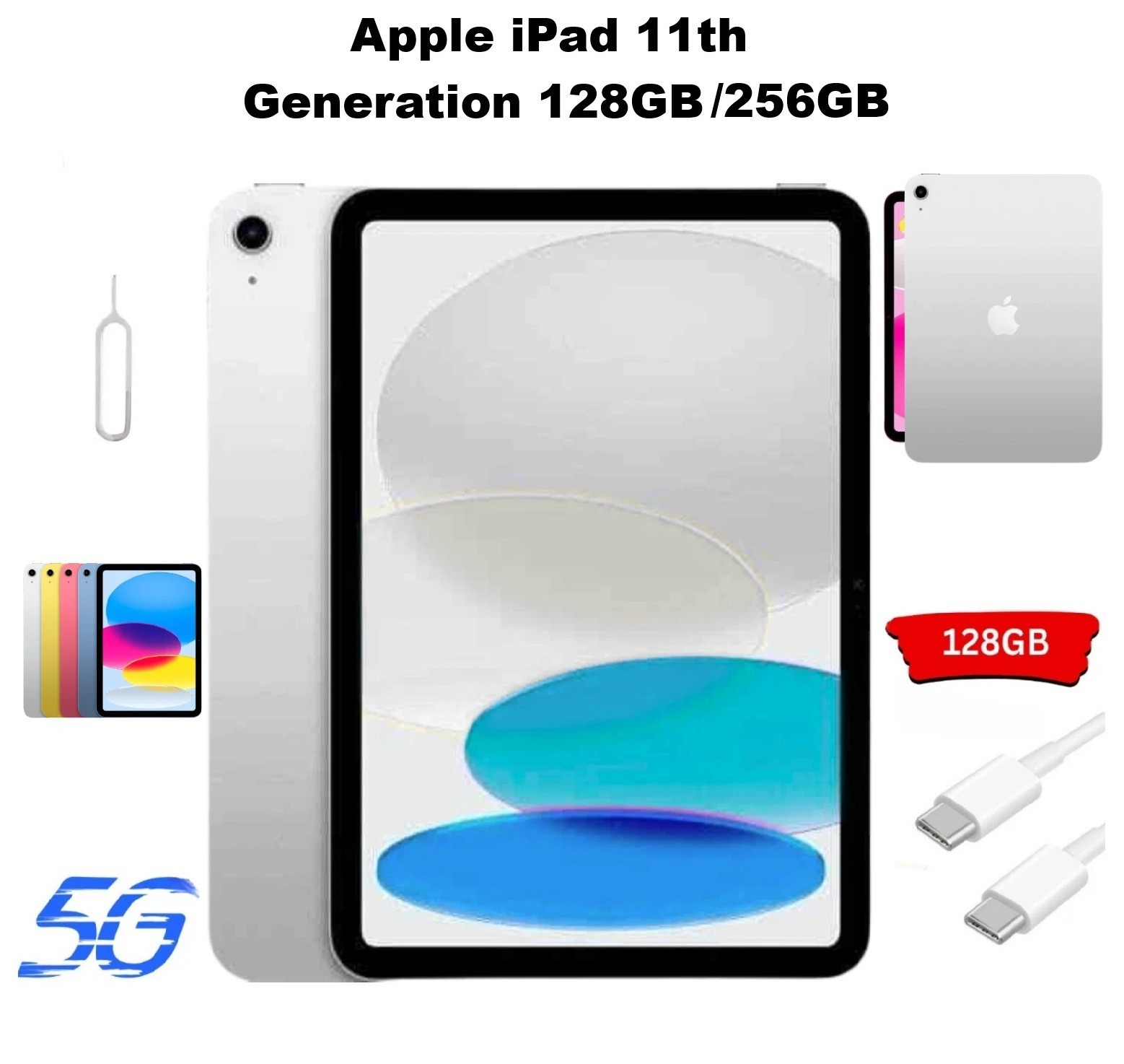 Apple iPad 11th Generation 256GB Wi-Fi/Cellular Brand New Factory Sealed Uk