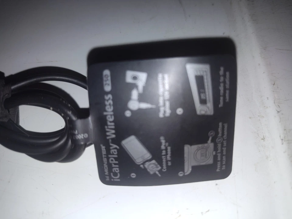 Monster iCarPlay Wireless 250 FM Transmitter w/AutoScan for iPod & iPhone - Image 4 of 4