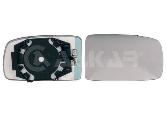 Alkar 6432014 Spiegelglas, AußEnspiegel Rechts FüR Fiat Panda Kasten/SchräGheck-image