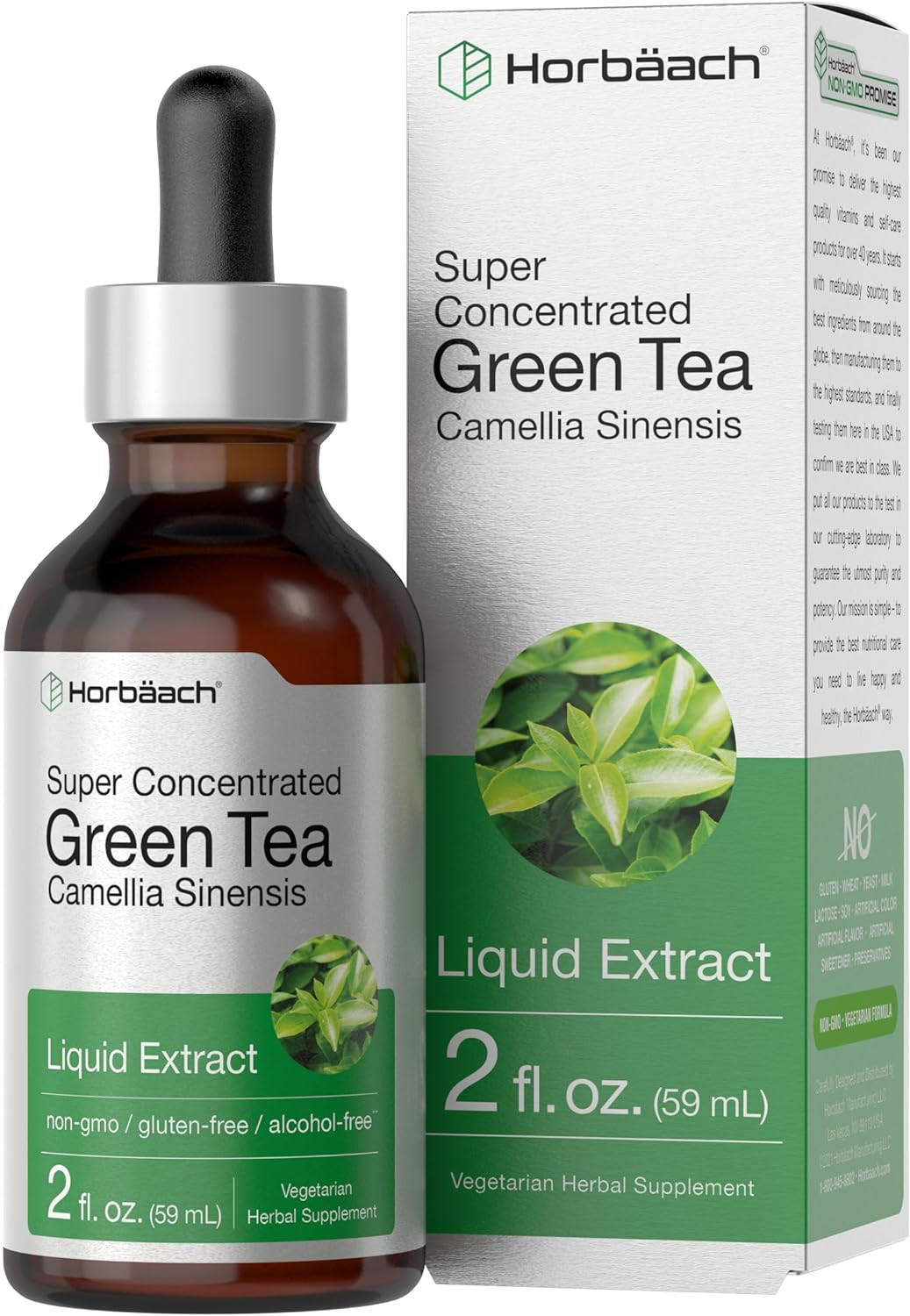 Extract Liquid Drops 2oz | Alcohol Free Herbal Tincture, Non-gmo
