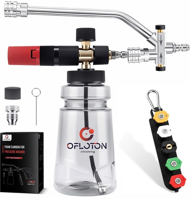 #ad Foam Cannon for Pressure Washer with Foam Cannon Dual Connector Double Tip ... $62.39