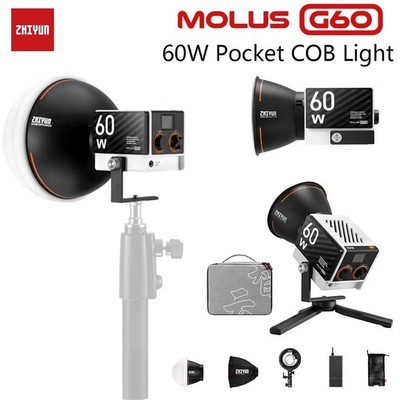Zhiyun Molus G60 Combo 60W Protable Led Video Light Bi-Color