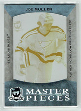 07-08 UD Upper Deck The Cup  Joe Mullen  1/1  Printing Plate  Rookie  HOF