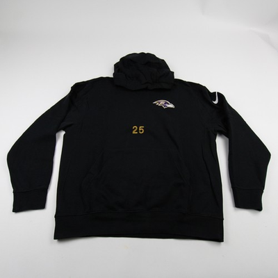 #ad #ad Baltimore Ravens Nike NFL On Field Sweatshirt Men#x27;s Black Used $63.99
