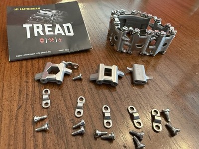 Leatherman Tread Multi Tool Bracelet USA Stainless Steel Discontinued Authentic