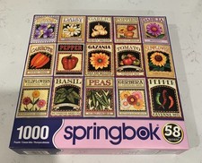 Springbok 1000 Piece Jigsaw Puzzle Garden Goodness