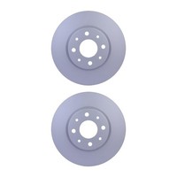 2 Bremsscheiben InnenbelüFtet Ø 59 Mm 20 Mm Hella FüR U.A. Alfa Romeo 155