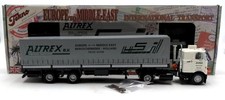 Tekno 76414 1:50 Mack F700 Single-Axle Tractor w/2-Axle Tilt Curtainside Trailer
