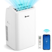 Portable Air Conditioner 12000 BTU, 5-in-1 Air Conditioning Unit  w/ Sleep Mode