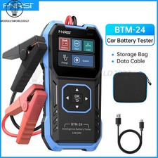 FNIRSI BTM-24 Car Battery Tester 12/24V 0-2000CCA Automotive Battery Load Tester