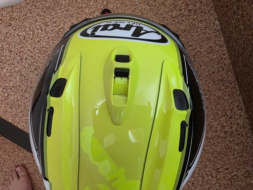 Arai RX-7X MAZE Kawasaki Full Face Helmet XL:61-62cm From Japan - Imagen 5 de 11