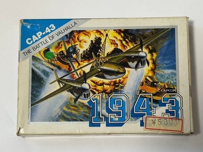 1943 The Battle of Valhalla Famicom Japan Boxed No Manual Untested