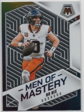 2025 Panini Mosaic #7 Bo Nix Men of Mastery