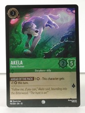 Akela - Forest Runner - Foil - Whispers in the Well - Lorcana #90 -V