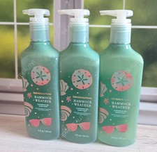 bath and body works hammock weather cleansing gel hand soap set of 3