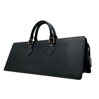 LOUIS VUITTON Epi Sac Triangle Handtasche Schwarz Original Gebraucht