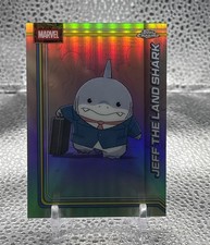 2026 JEFF THE LAND SHARK TOPPS CHROME MARVEL REFRACTOR #60