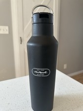 Corkcicle SeaRay Black Stainless Steel Tumbler Screw Lid 20oz