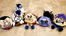 Vintage 90's silly slammers plush Lot Set ,two Need Batteries Replacement