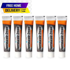 Careall Clotrimazole Antifungal Cream 1% USP 1.0 Oz. (6 Pack), Cures Most Athlet