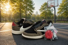 All Men's Size US Travis Sc0tt x Jordan 1 Low OG SP "Mocha" CQ4277-001 7-12