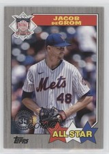 2022 Series 2 1987 Topps All-Star Baseball Black /299 Jacob deGrom #87AS-36 0b4t