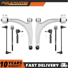 8X Front Lower Control Arms &Ball Joint For Chevry Malibu Pontiac G6 Saturn Aura