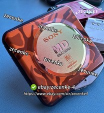 1pcs MZ-E45 Minidisc Player MD Walkman Orange RARE