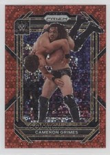 2023 Panini Prizm WWE Under Card Red Prizm 89/99 Cameron Grimes #181 1c0k