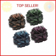 Loofah Sponge 60g/Piece, Bath Sponge Pouf Shower Loofah Body Scrubber Exfoliator